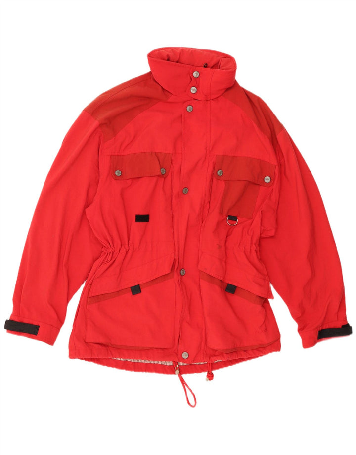 Diadora Damen Windjacke UK 16 Large Rot Polyamid