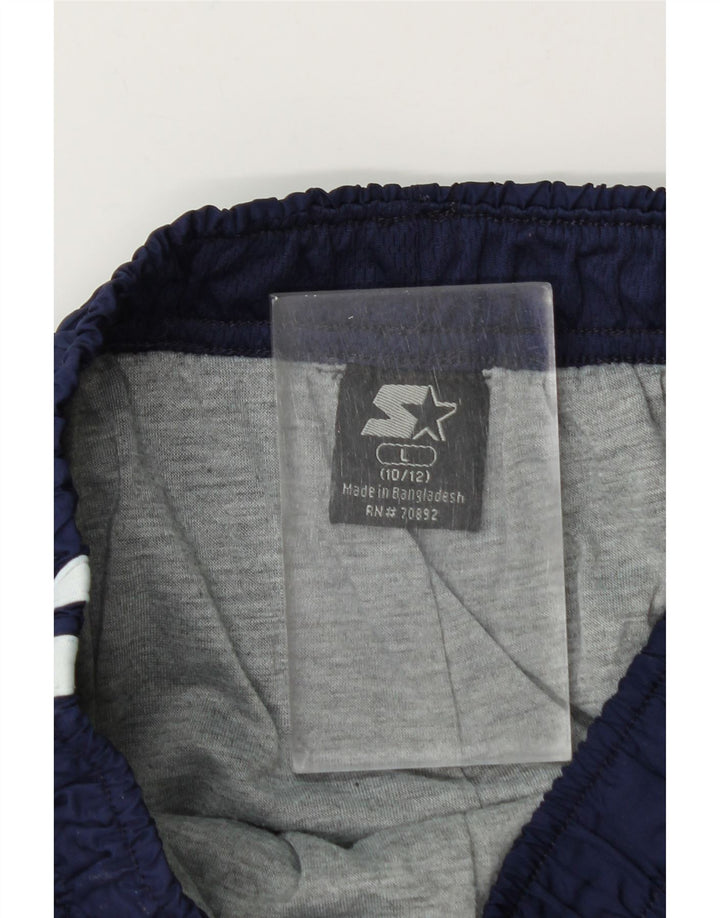 Starter-Trainingshose für Jungen, 10–11 Jahre, Größe L, Marineblau, Polyester