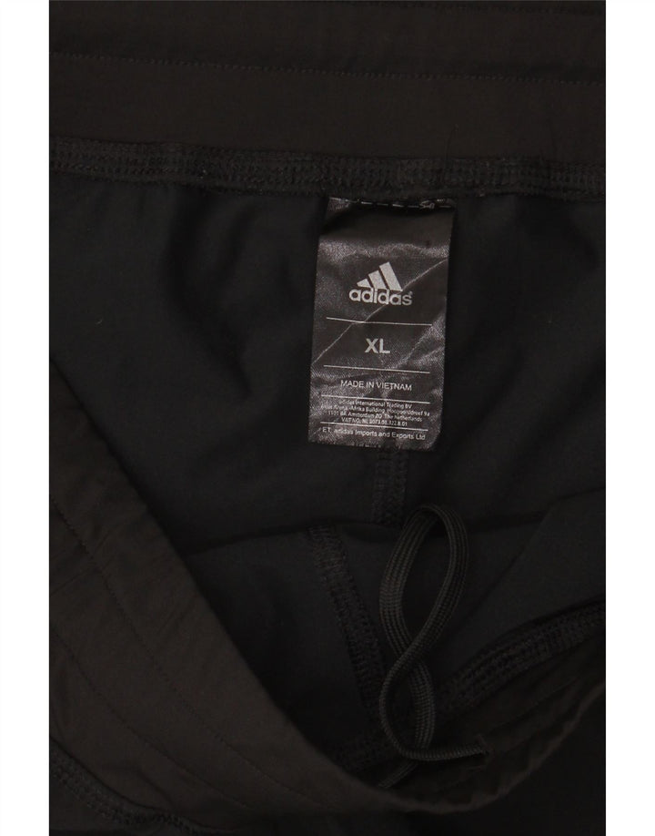 Adidas Damen Climalite Sport Shorts UK 18 XL Schwarz Polyester