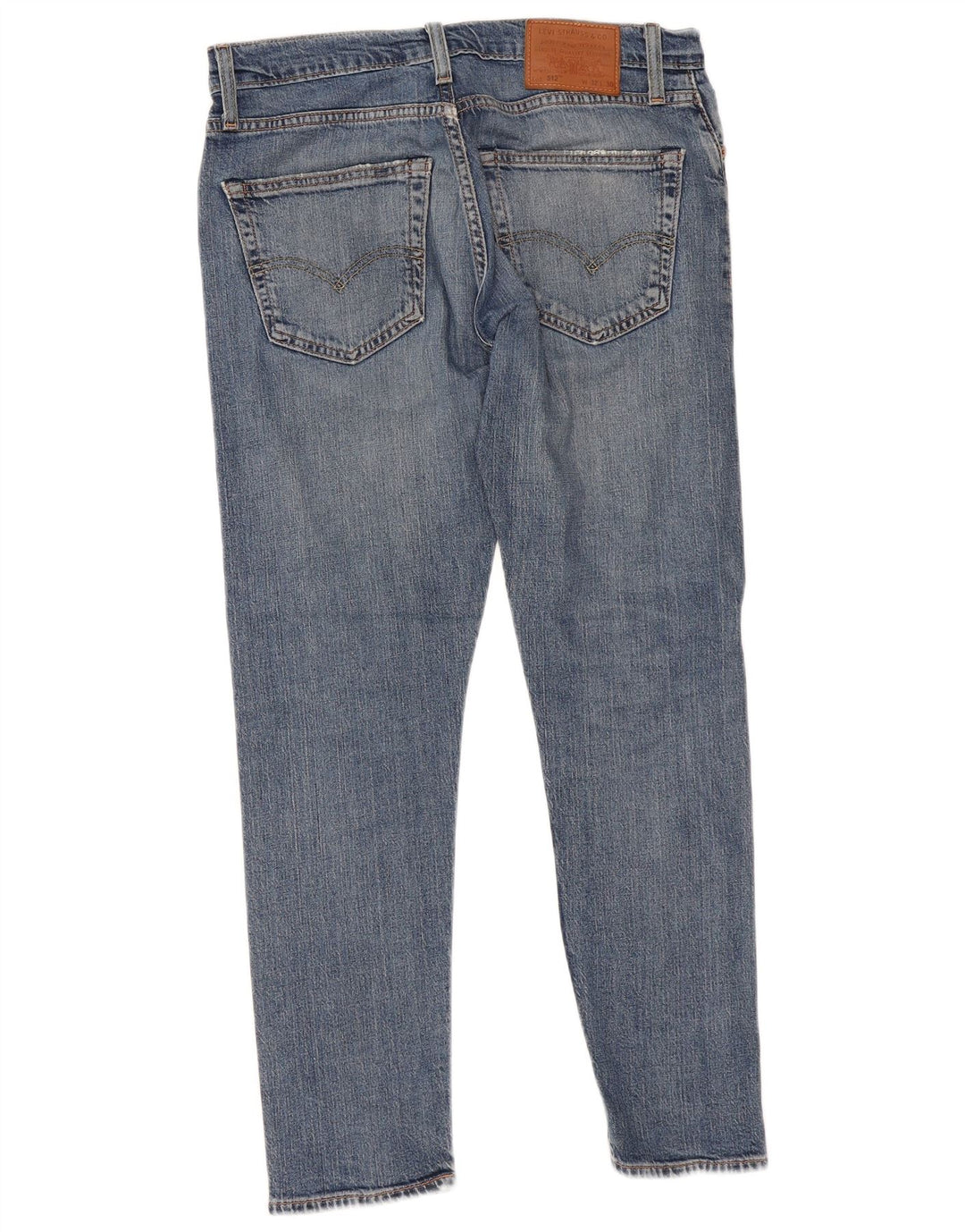 Levi's Herren 512 Slim Tapered Jeans W32 L30 Blaue Baumwolle