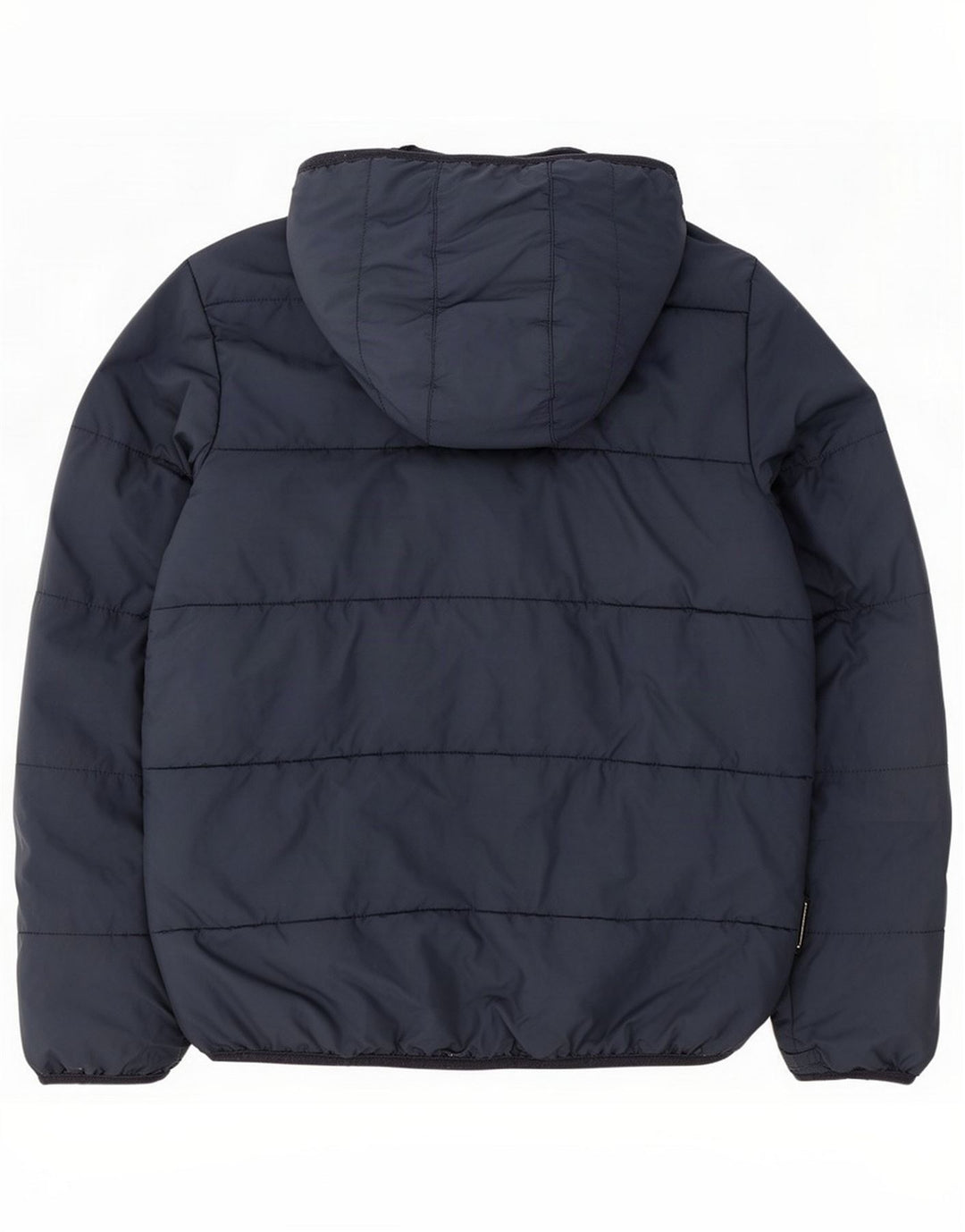 Jack Wolfskin Wattierte Jacke mit Kapuze für Jungen, 9–10 Jahre, Marineblau