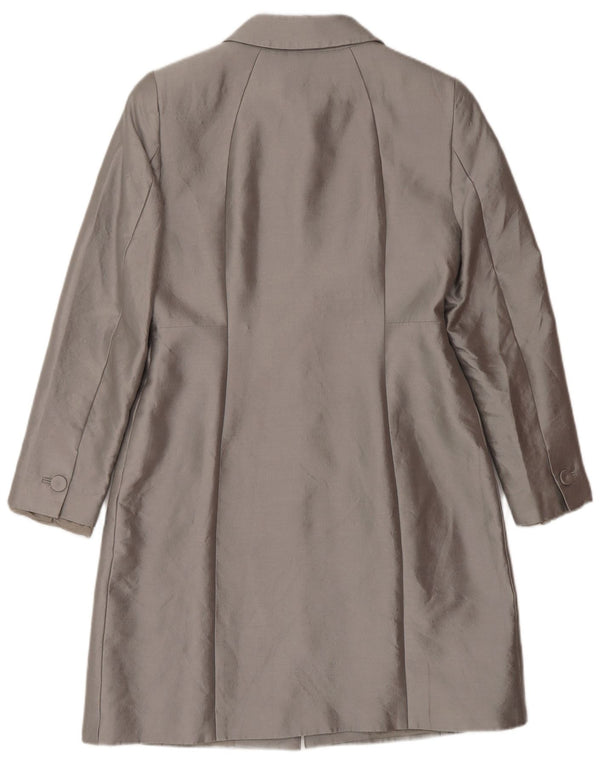 Hobbs Damenmantel UK 10 Small Graue Wolle