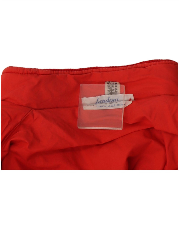 Vintage Herren Wendejacke UK 40 Große rote Wolle