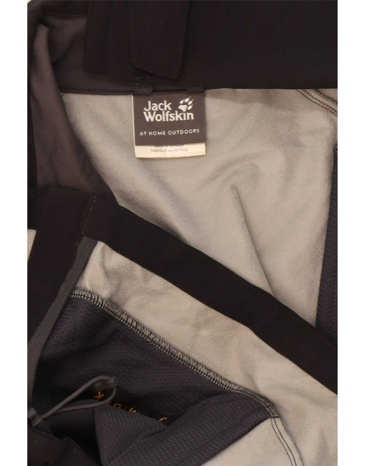 Jack Wolfskin Herren Windjacke UK 36/38 Medium Schwarz Polyamid