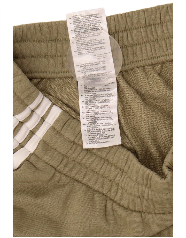 Adidas Herren Sportshorts Medium Khaki Baumwolle