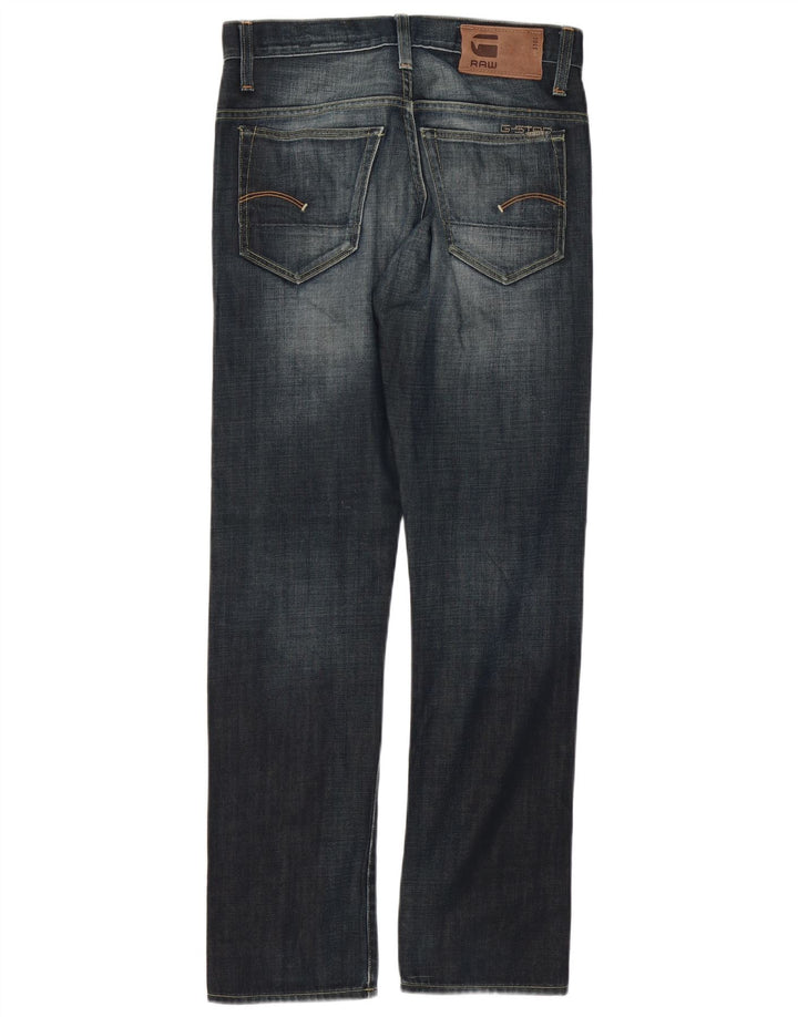 G-Star Herren Straight Jeans W30 L32 Marineblau Baumwolle