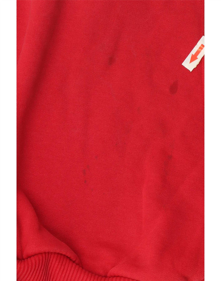 Marks & Spencer Damen Relaxed Fit Sweatshirt Pullover UK 16/18 Large Rot