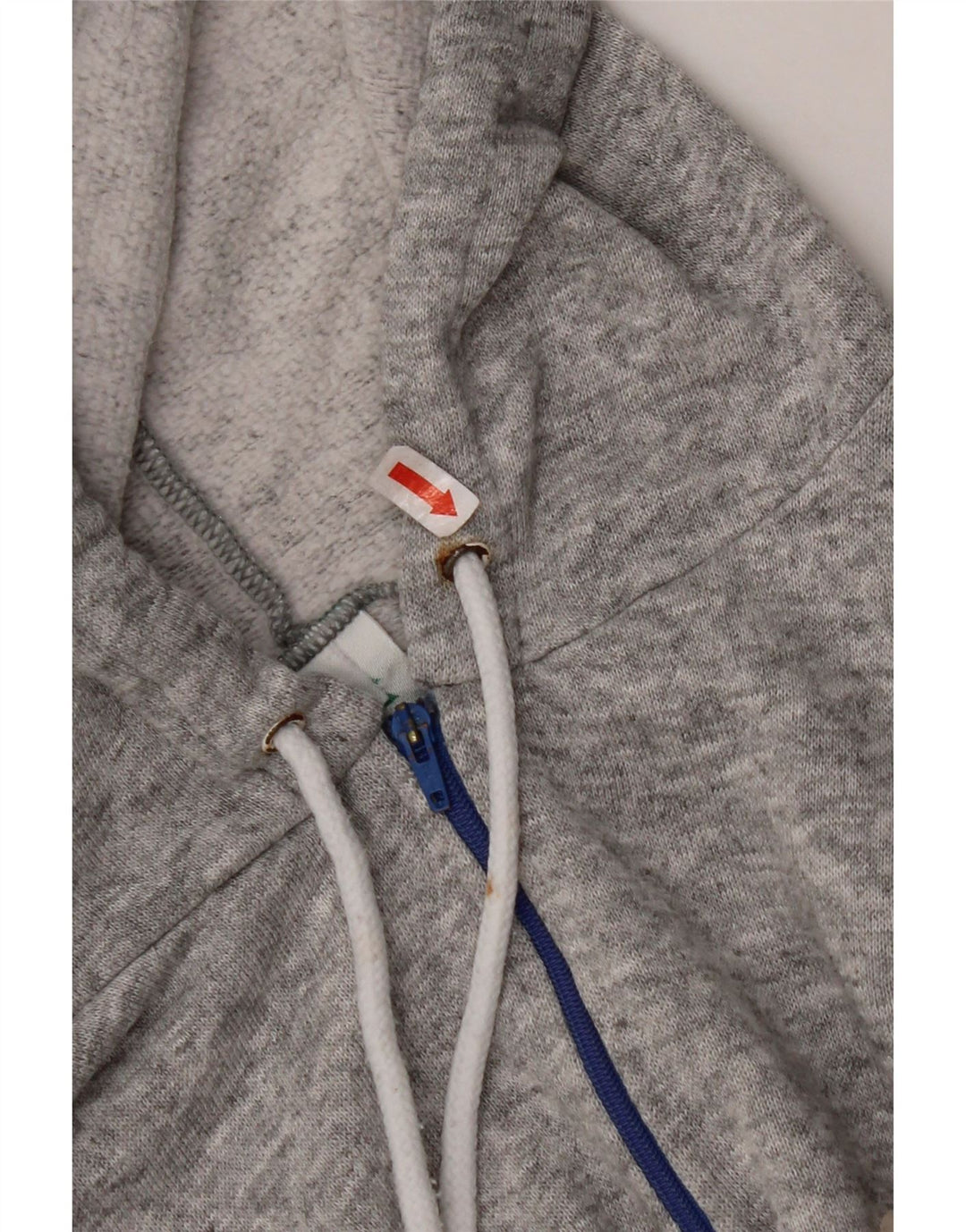 DIADORA Übergroßer Grafik-Hoodie-Pullover für Damen, UK 12, Mittelgrau