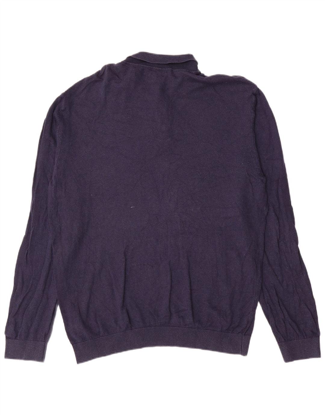 Marks & Spencer Herren-Pullover mit Rollkragen, XL, Marineblau