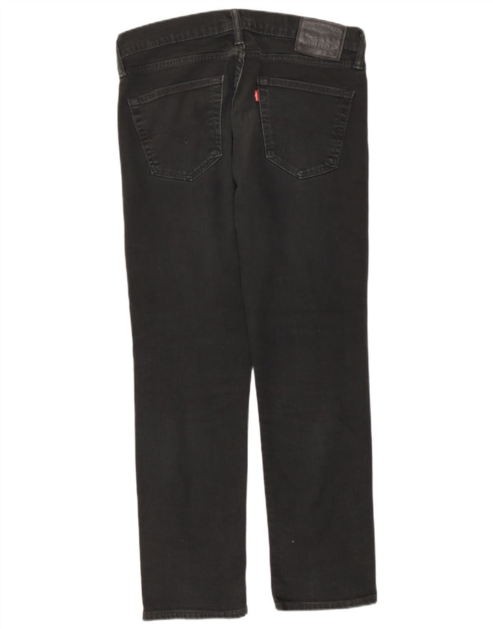 Levi's Herren 511 Slim Jeans W32 L30 schwarze Baumwolle