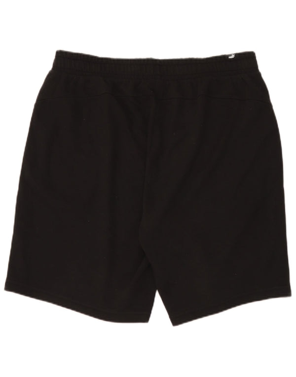Puma Herren Sport Shorts XL Schwarz Baumwolle