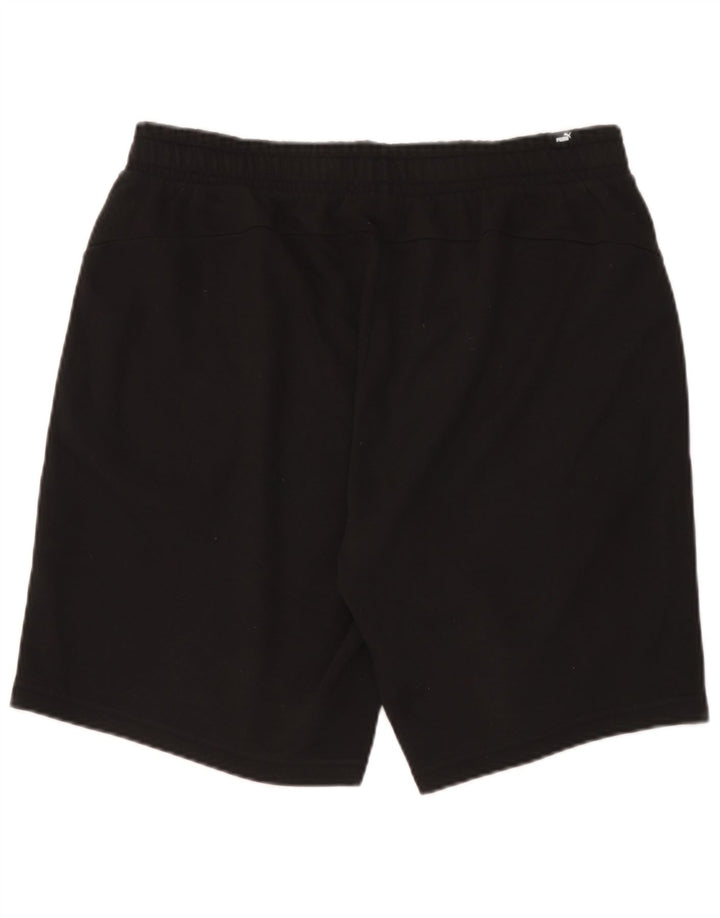 Puma Herren Sport Shorts XL Schwarz Baumwolle