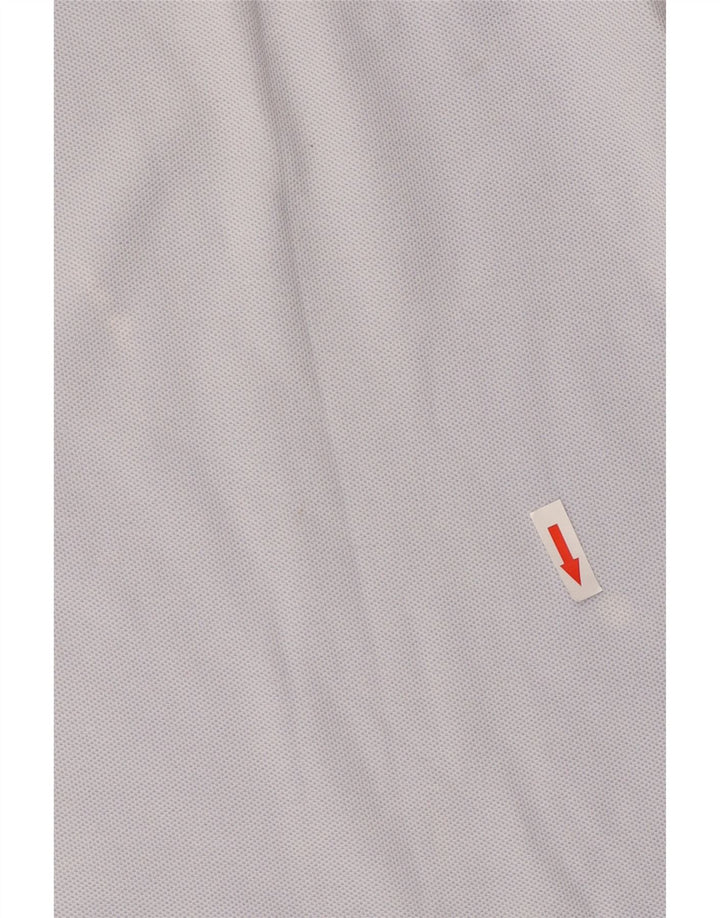 Fila Herren-Poloshirt aus mittelblauer Baumwolle