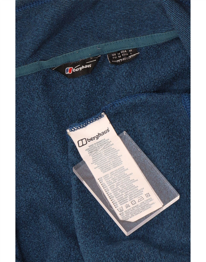 Berghaus Herren-Trainingsanzugoberjacke aus mittelblauem Polyester