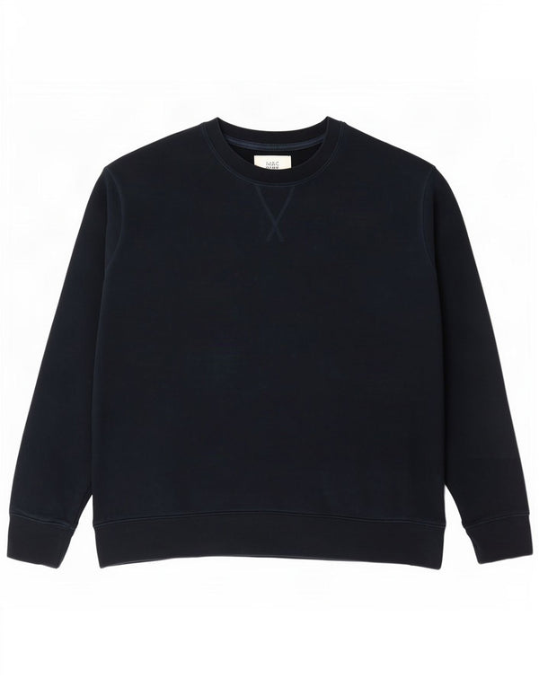 Marks & Spencer Damen Sweatshirt Pullover UK 18 XL Marineblau