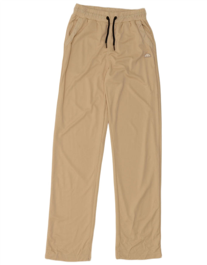Ellesse Damen-Trainingshose, Größe S, Beige, Polyester