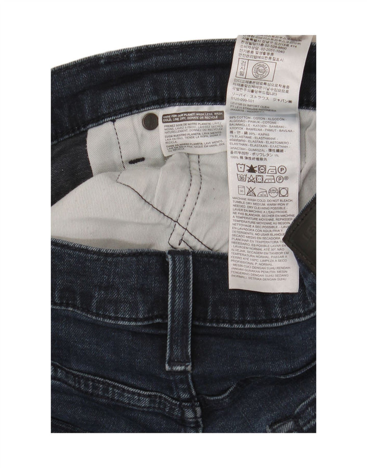 Levi's Herren Slim Jeans W36 L32 Blaue Baumwolle