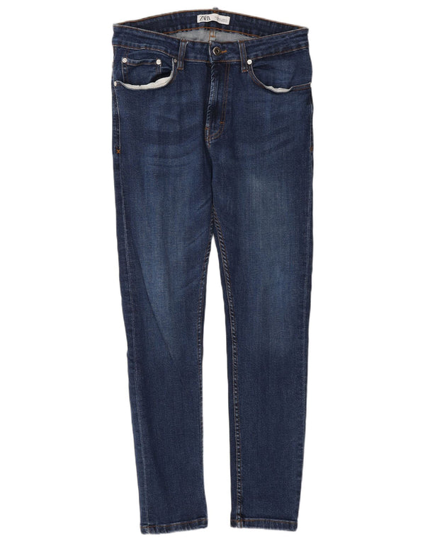 Zara Herren Skinny Jeans EU 42 Large W32 L31 Blau