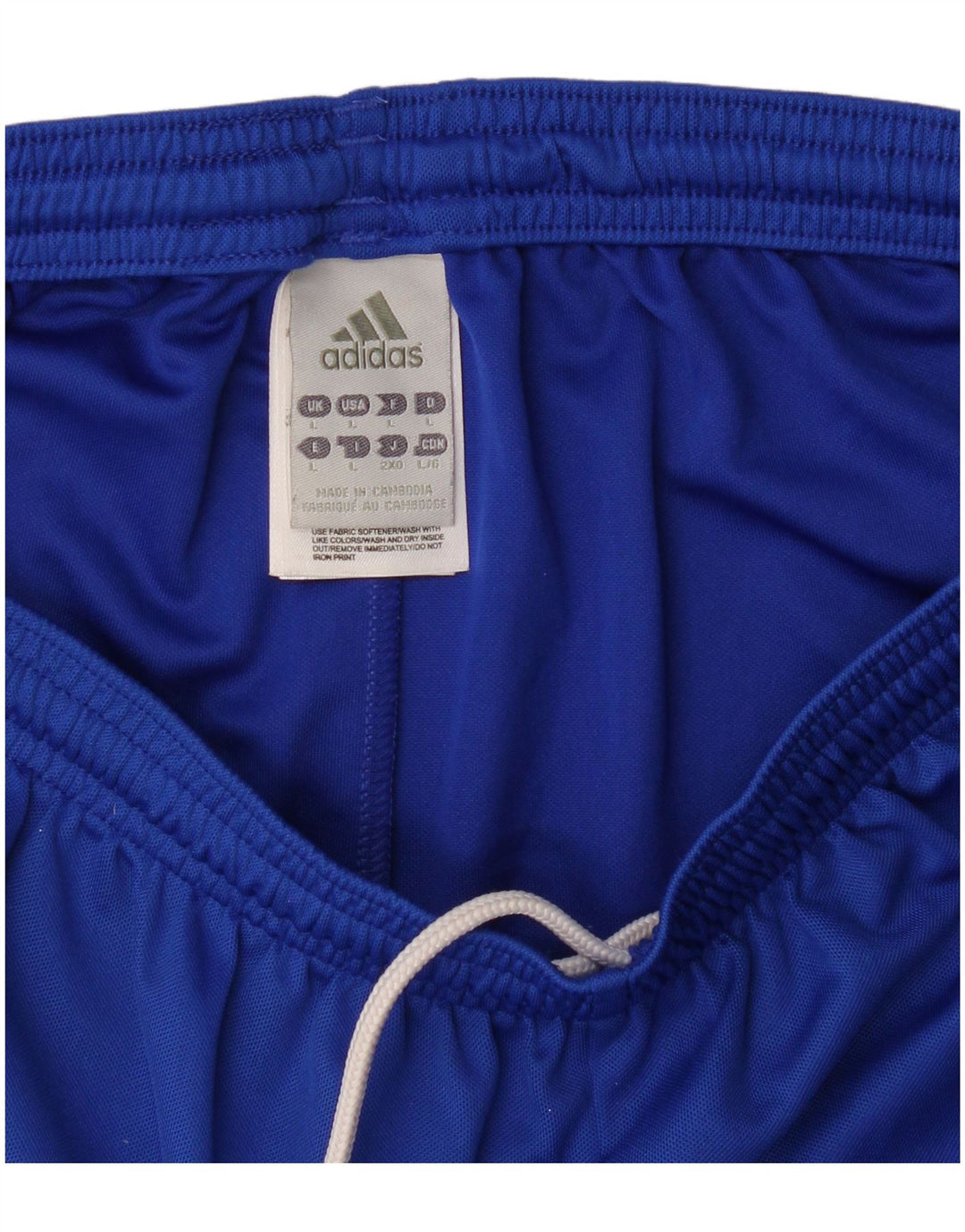 Adidas Herren Sportshorts, groß, aus blauem Polyester