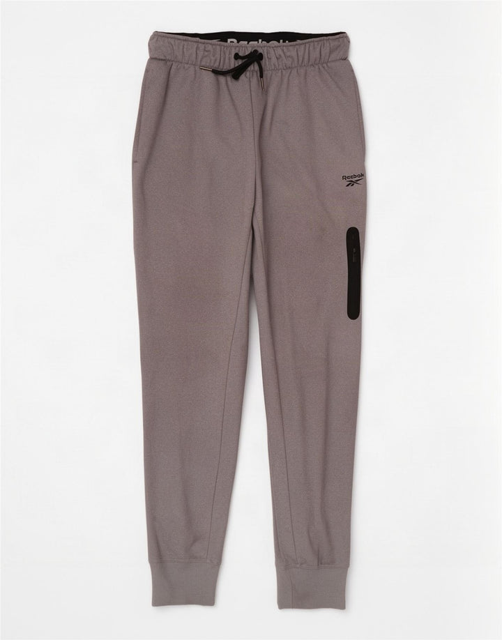 Reebok Herren Graphic Cargo-Trainingshose, Jogginghose, Größe S, grau, Polyester