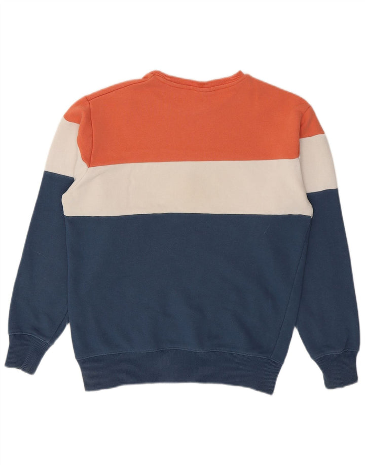 Ellesse Herren-Sweatshirt mit Grafik, klein, mehrfarbig, Farbblock