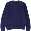 Ted Baker Herren-Pullover mit Rundhalsausschnitt, Größe 4, groß, marineblaues Polyester