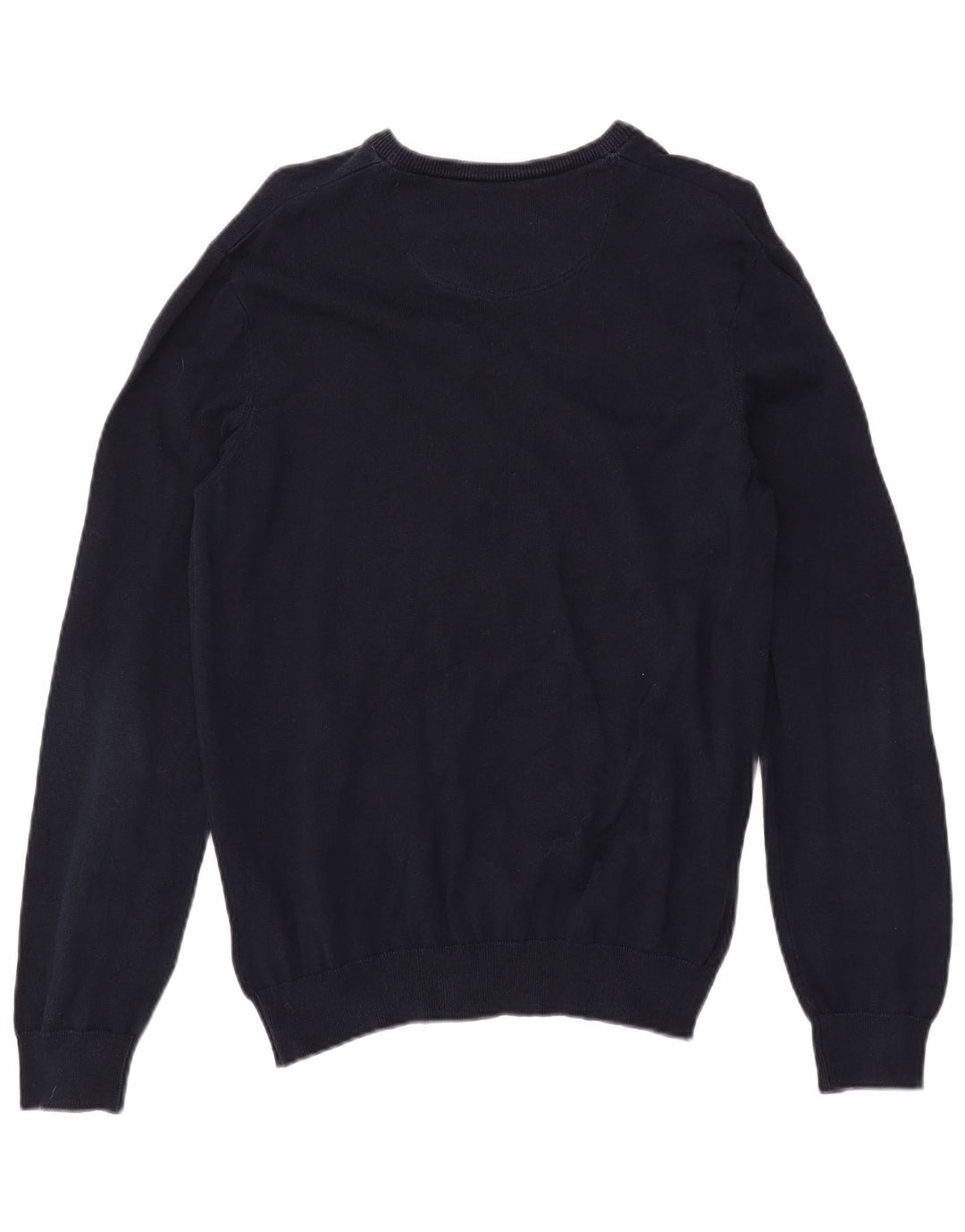 LACOSTE Herren-Pullover mit V-Ausschnitt, Größe 4, mittelgroß, marineblau, Baumwolle