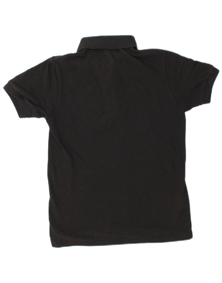 Lacoste Jungen-Poloshirt, 13–14 Jahre, schwarze Baumwolle