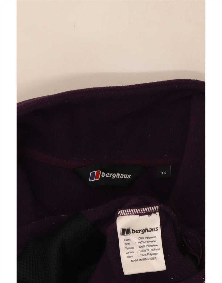 Berghaus Damen Fleecejacke UK 12 Medium Lila Polyester