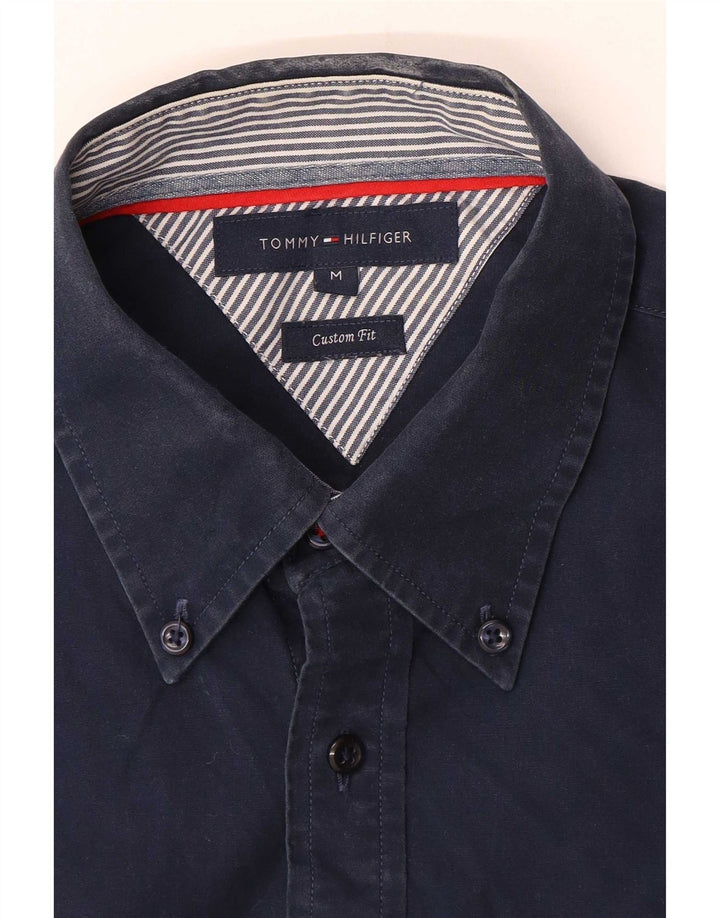 Tommy Hilfiger Herren Custom Fit Hemd Medium Marineblau