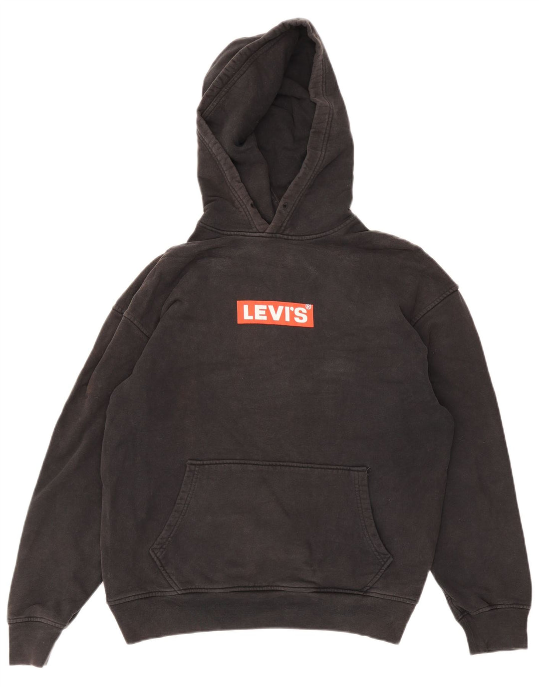 Levi's Herren Relaxed Graphic Hoodie Pullover mittelgraue Baumwolle