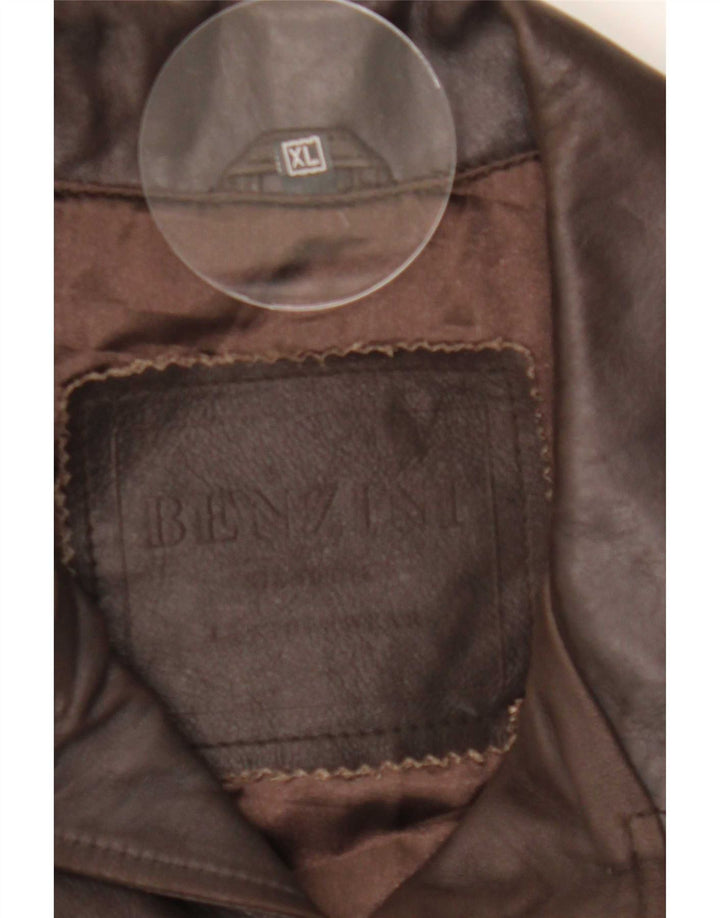 Vintage Herren Lederjacke UK 42 XL Braun
