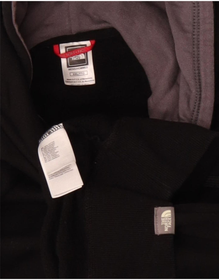 The North Face Herren-Kapuzenpullover mit Grafik, 2XL, schwarze Baumwolle