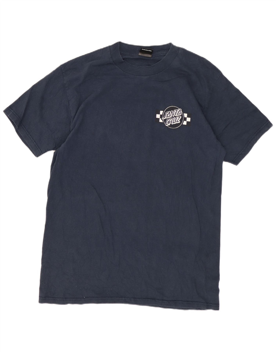 Santa Cruz Herren T-Shirt Top Medium Marineblau