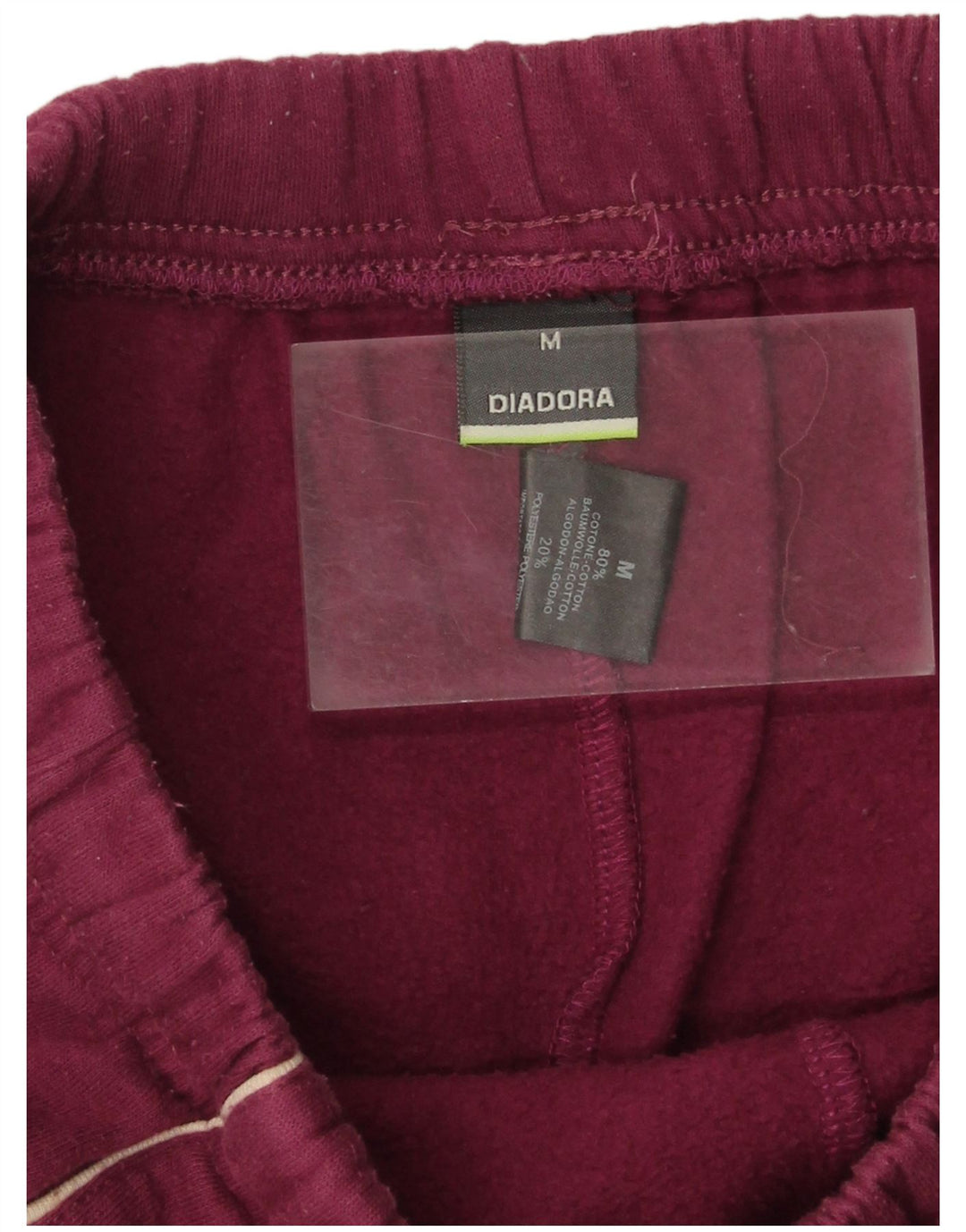 DIADORA Trainingshose für Damen, UK 14, mittelviolette Baumwolle