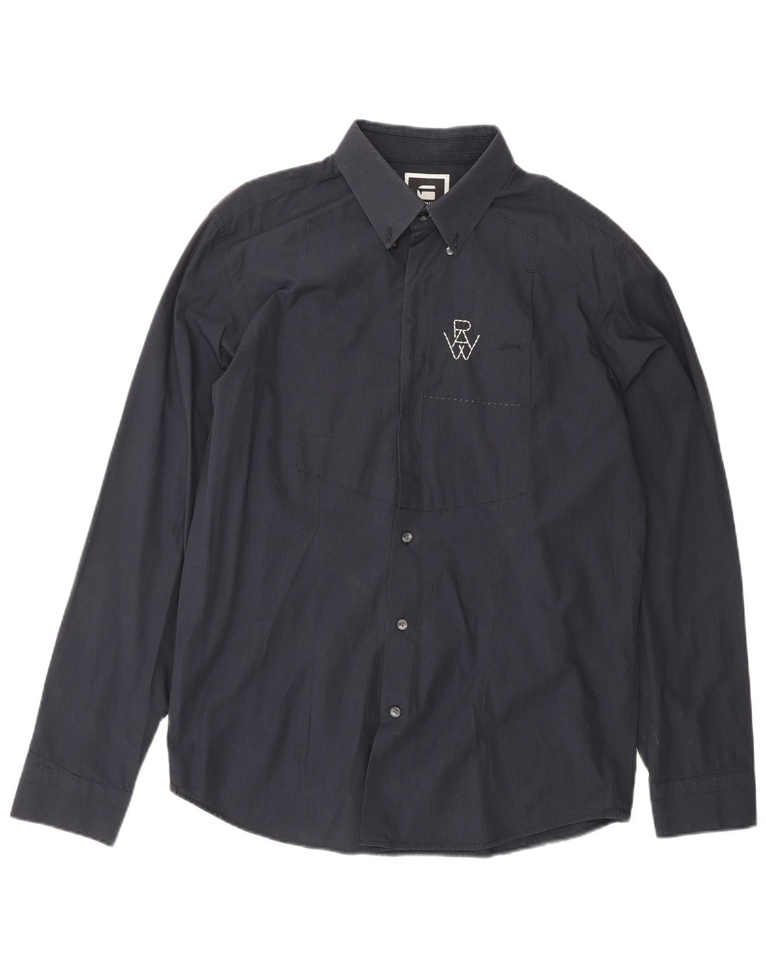 G-STAR Herren-Hemd, groß, marineblau, Baumwolle