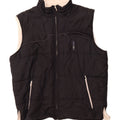 LOTTO Herren Wattierte Weste UK 40 Large Schwarz Polyester