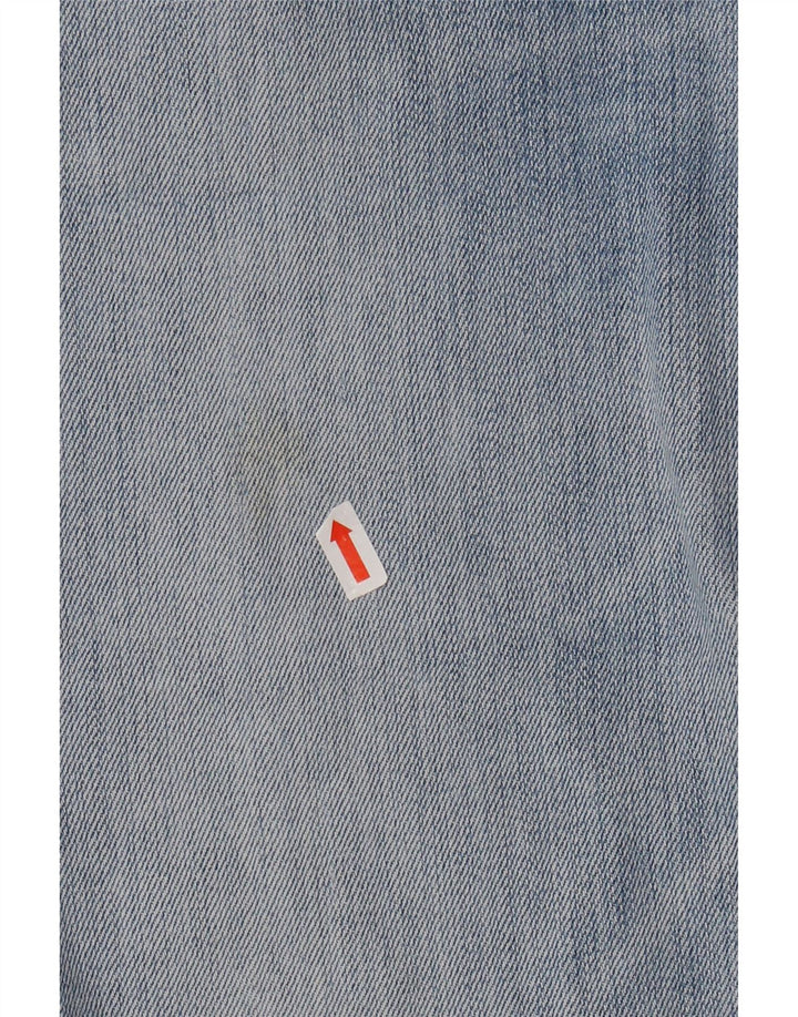 Lee Damen Desoto Bermuda Denim Shorts W29 Mittelblaue Baumwolle