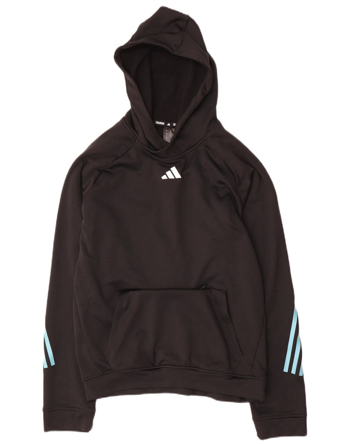 Adidas Herren Aeroready Hoodie Pullover Small Schwarz Polyester