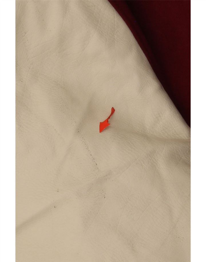 Champion Herren Graphic Varsity Jacke UK 44 2XL Burgund Farbblock