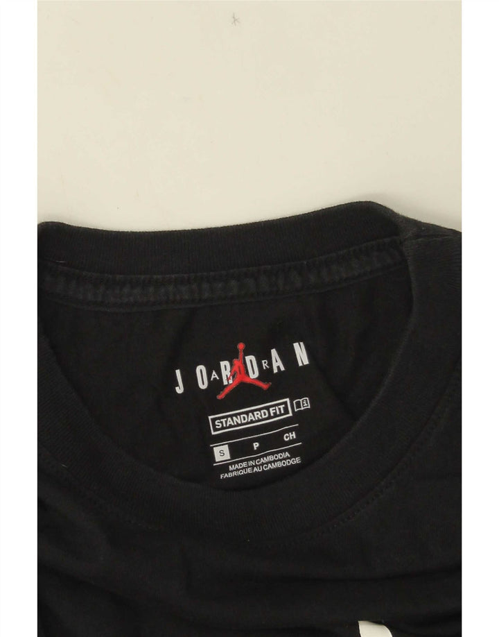Jordan Herren-T-Shirt mit Standard-Passform und Grafik, Größe S, Schwarz