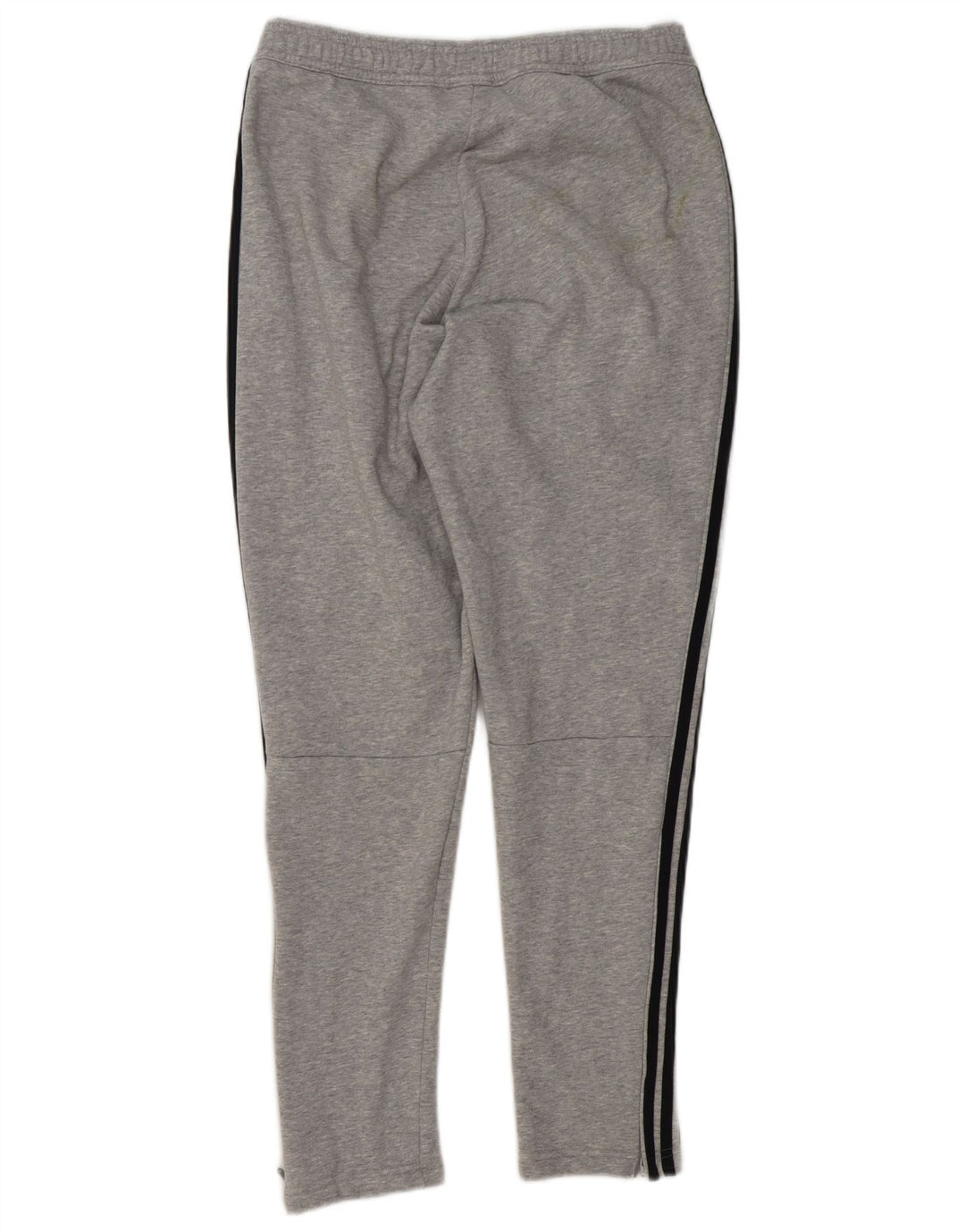Adidas Herren-Trainingshose aus mittelgrauer Baumwolle