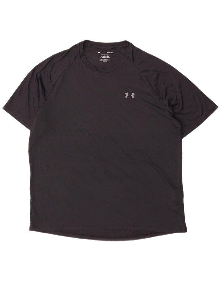 UNDER ARMOUR Herren T-Shirt Top XL Schwarz Polyester