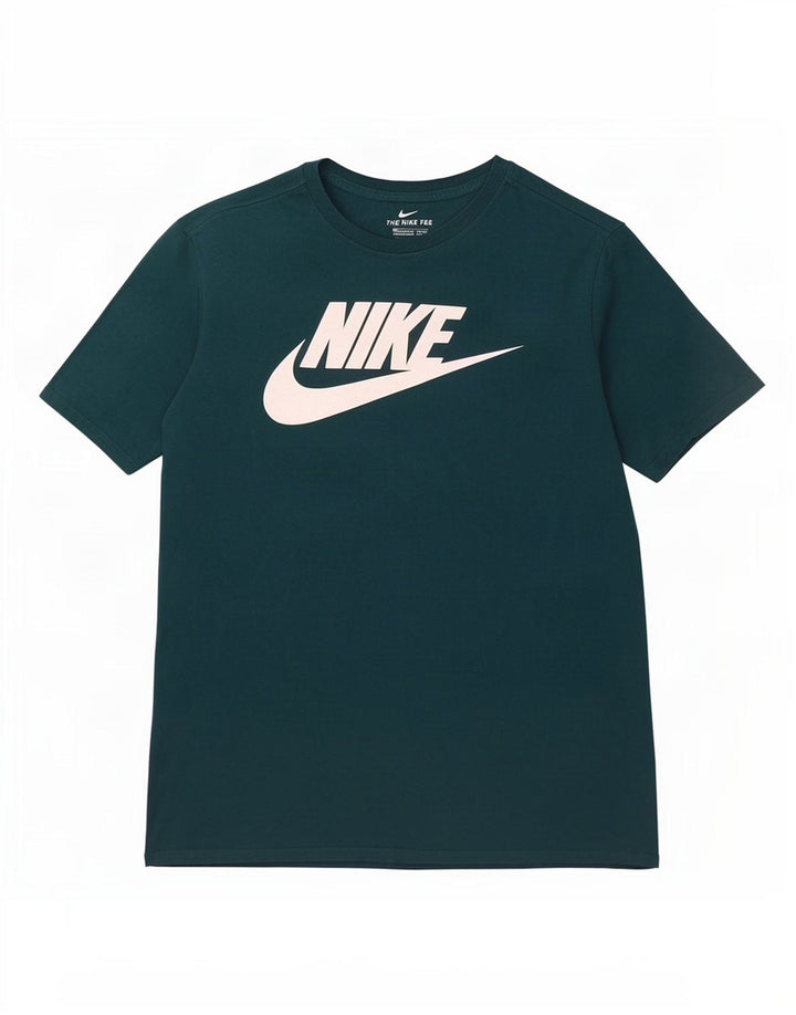 Nike Herren-T-Shirt mit sportlichem Schnitt und Grafik, Größe L, Grün