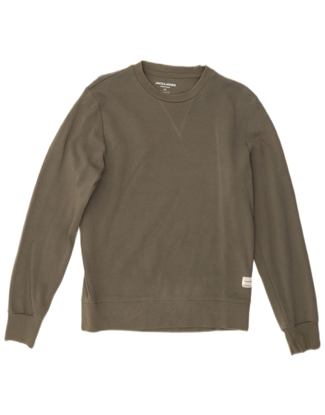 Jack & Jones Herren Sweatshirt Pullover XS Khaki Baumwolle