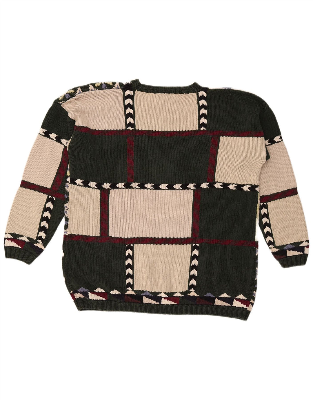 PUBLIC Damen Pullover mit Rundhalsausschnitt IT 44 Medium Mehrfarbig