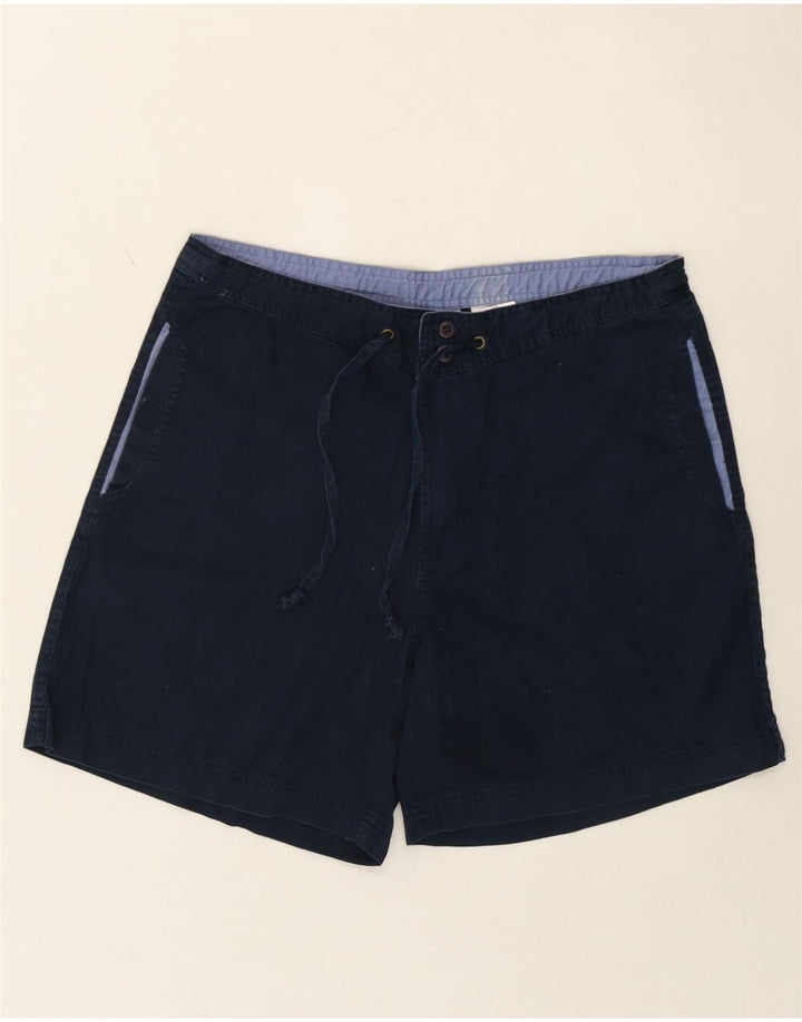 COLUMBIA Womens Chino Shorts Large W32  Navy Blue Cotton Vintage Columbia and Second-Hand Columbia from Messina Hembry 