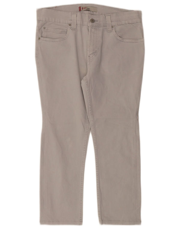 Levi's Herren 511 Slim Jeans W36 L24 Grau