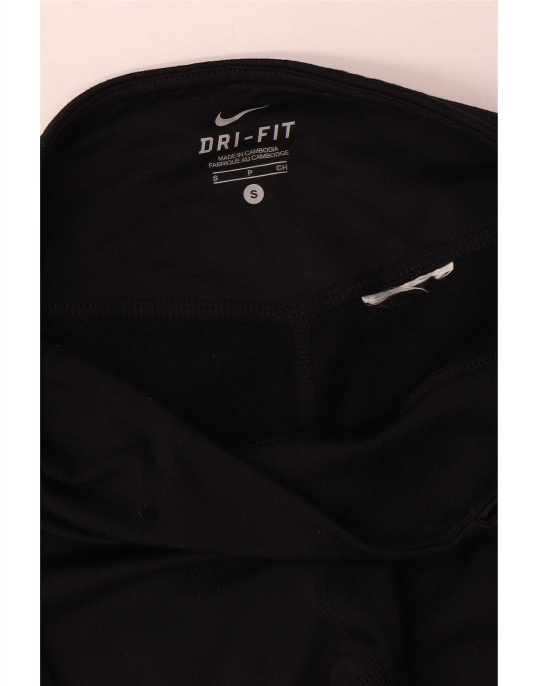 Nike Damen Dri Fit Leggings UK 8 Small Schwarz Colourblock