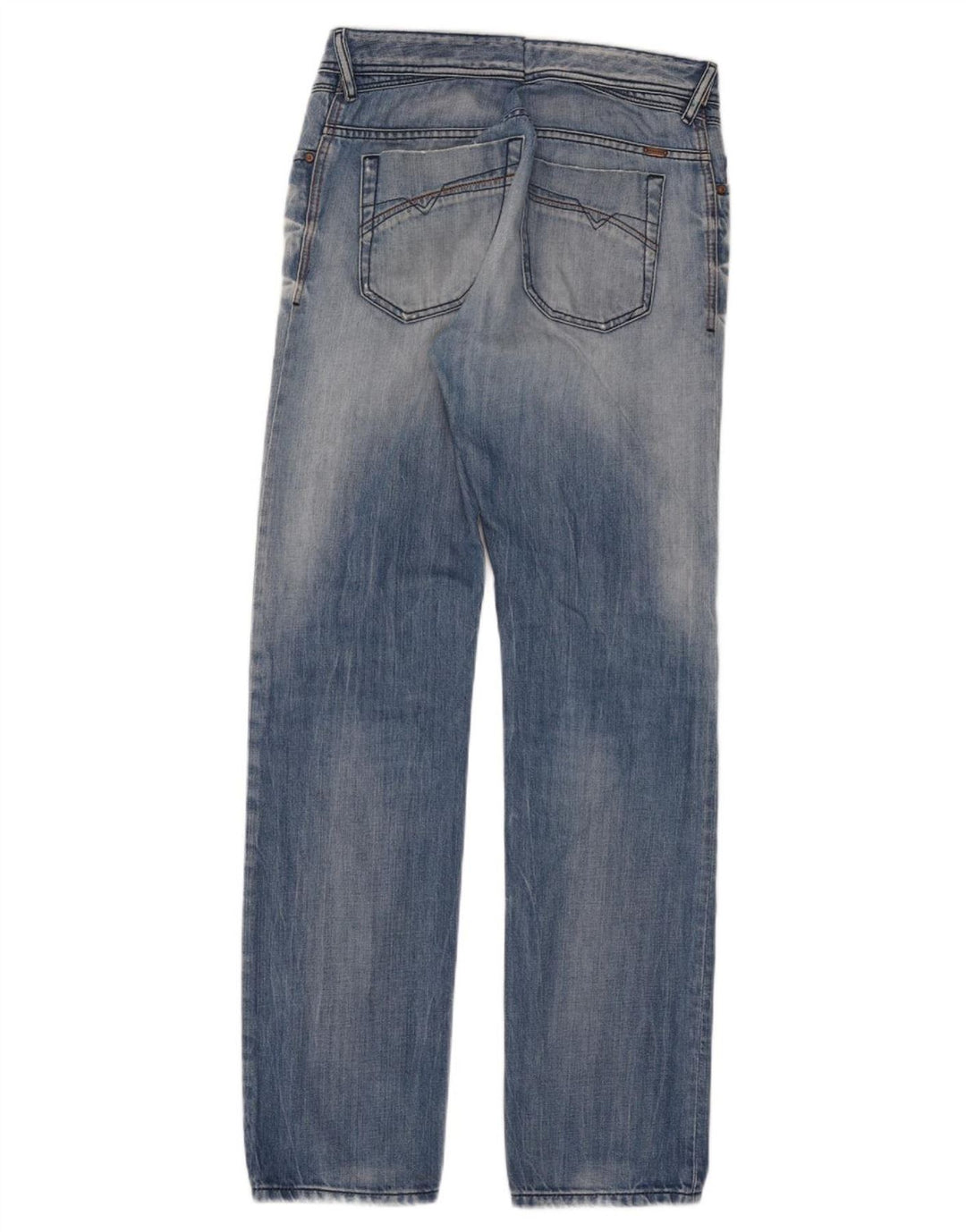 Diesel Herren Iakop Distressed Slim Jeans W33 L34 Blaue Baumwolle